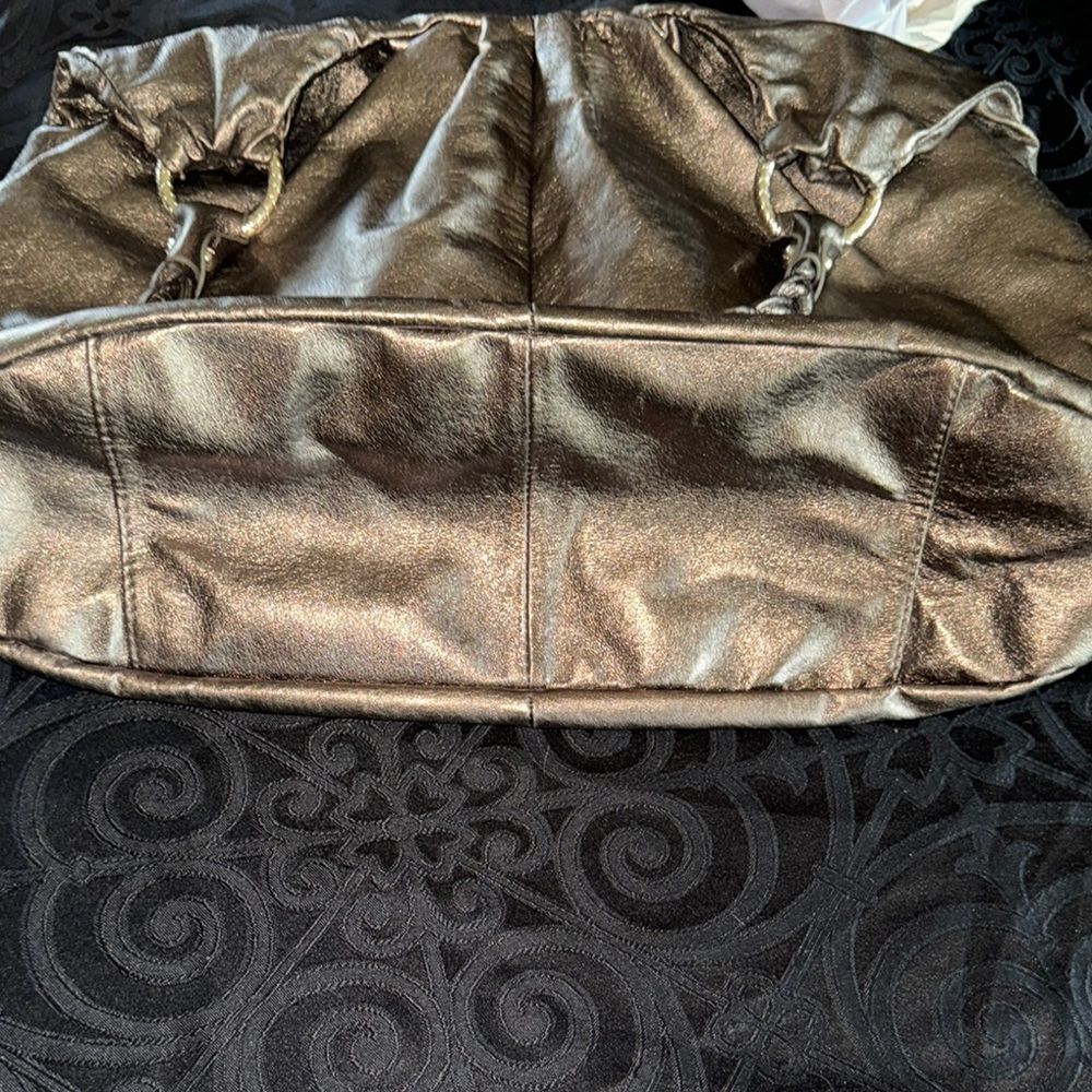 ELLIOT LUCA Metallic Bronze Shoulder Bag - Picture 16 of 16